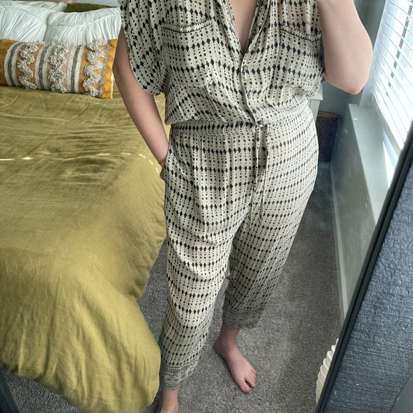Jens Pirate Booty Coffee Jumpsuit M - Picture 1 of 13